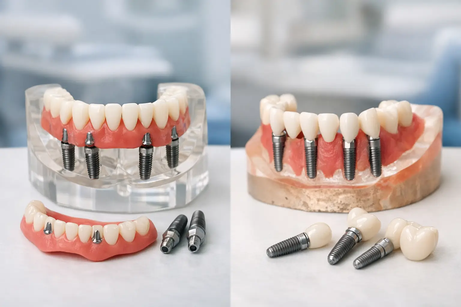 All-on-4 vs Traditional Implants