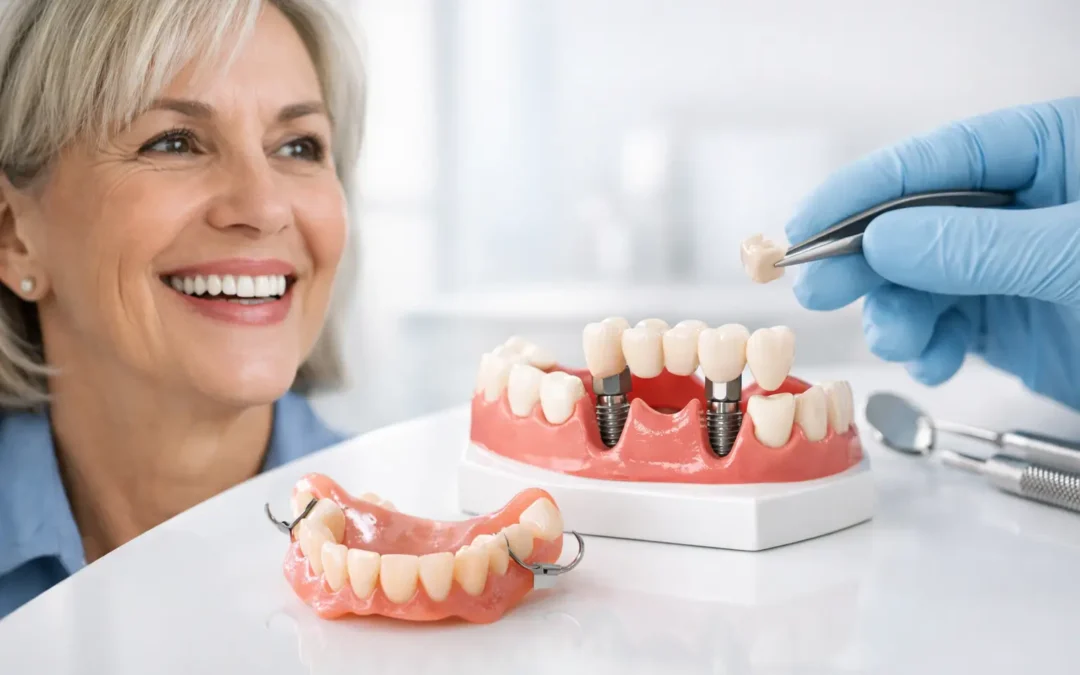 How to Replace Multiple Missing Teeth Comfortably