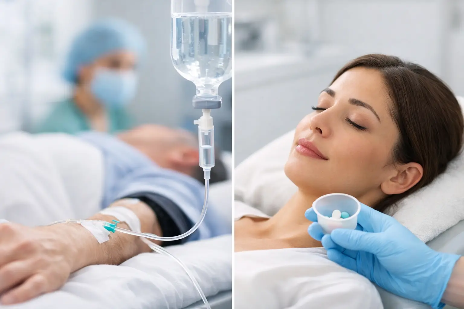 IV Sedation vs Oral Sedation