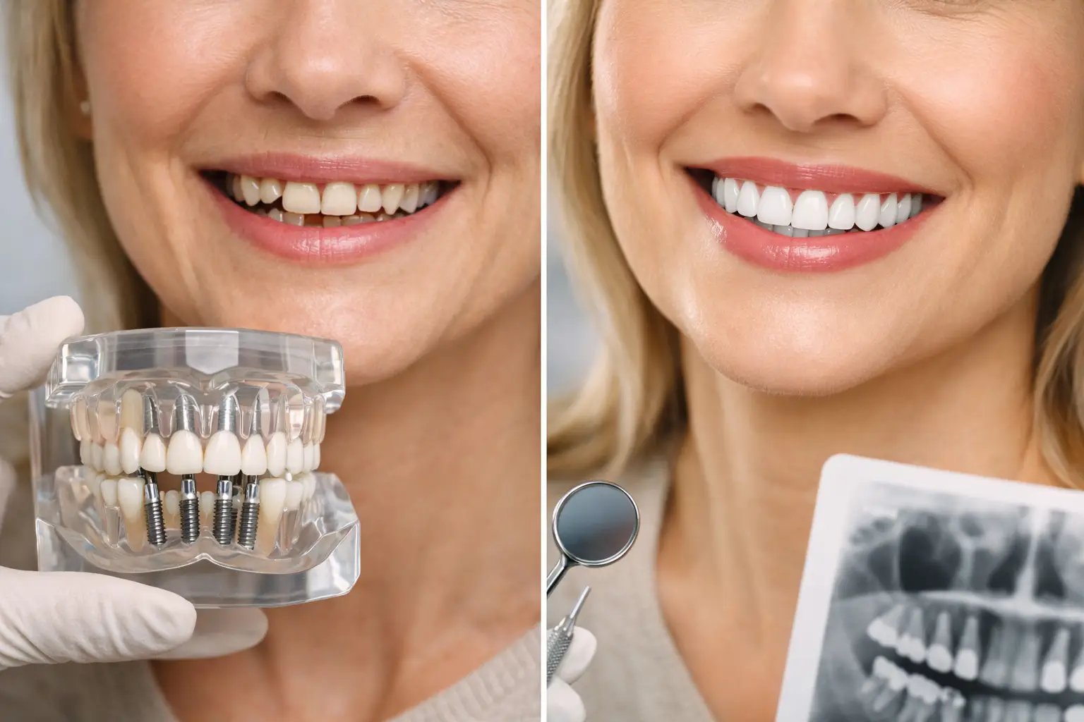 An Implant Smile Makeover Example Explained